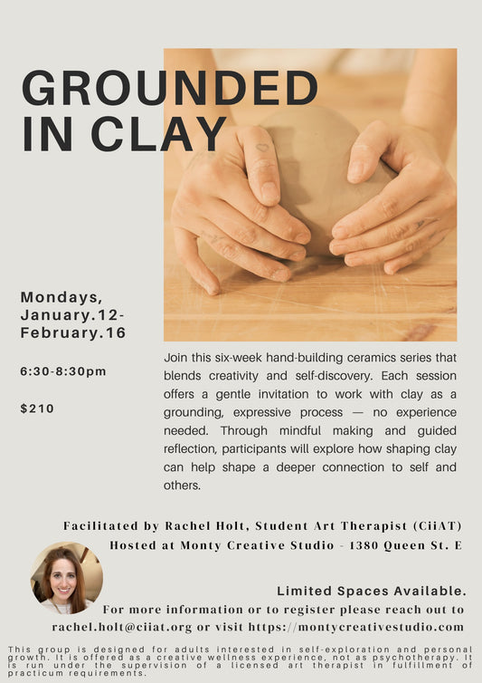 Grounded in Clay - 6 week special series hosted by Rachel Holt